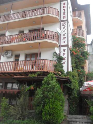 Фотографии Отель Family Hotel Byalata Kashta г. Баните (Болгария) №1 Фото Отель Family Hotel Byalata Kashta г. Баните 1